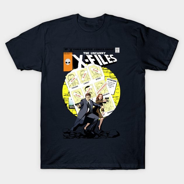 The Uncanny X-files T-Shirt by soletine